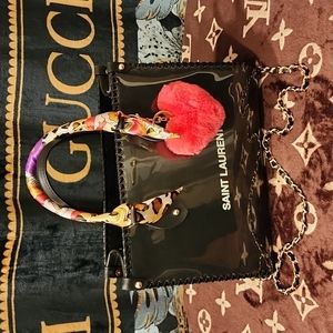 📣SALE📣 Saint Laurent Shopping Bag + DIY Kit = Crossbody Purse / Satchel